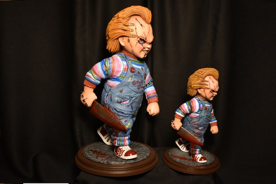 Child's Play 2 CHUCKY 12 Figure McFarlane Toys Movie Maniacs Doll Bride of  NEW!