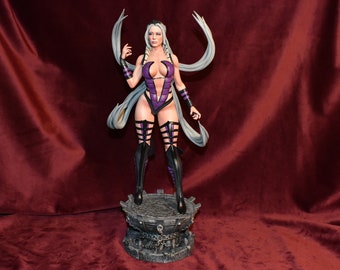 Sindel Painted Fan Art Figure - Mortal Kombat Collectible Painting commission