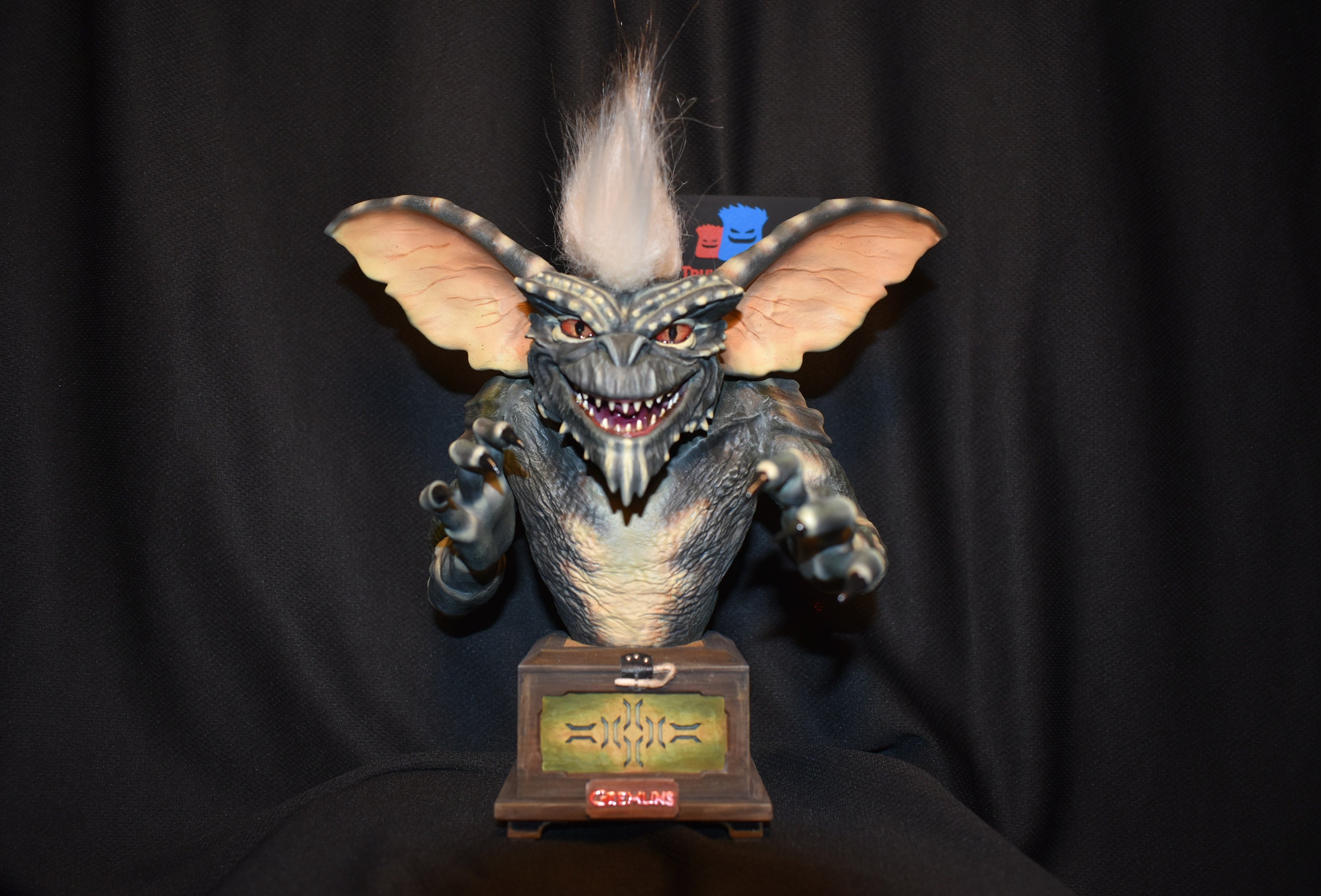 Gremlin Stripe Horror Bust 