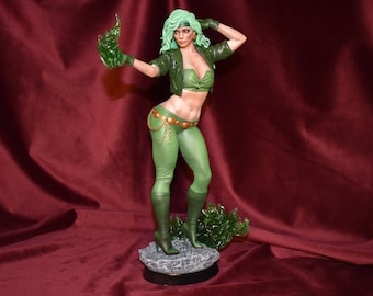 Fire Painted Fan Art Figure - 1/6 Scale DC Comics Painting commission