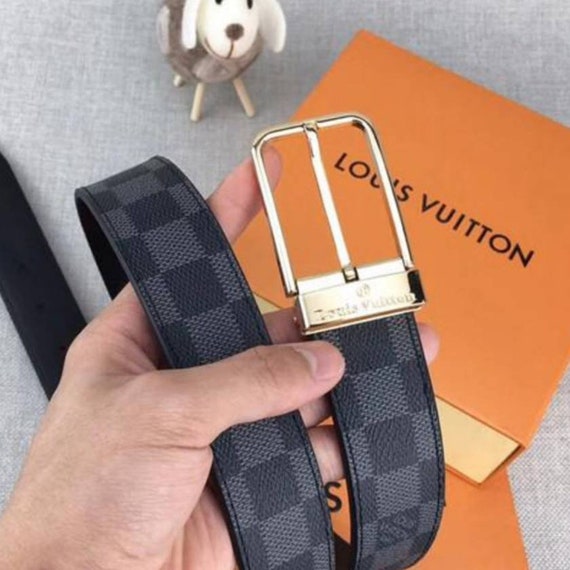 Louis Vuitton PONT NEUF 35MM Belt Various Sizes | Etsy