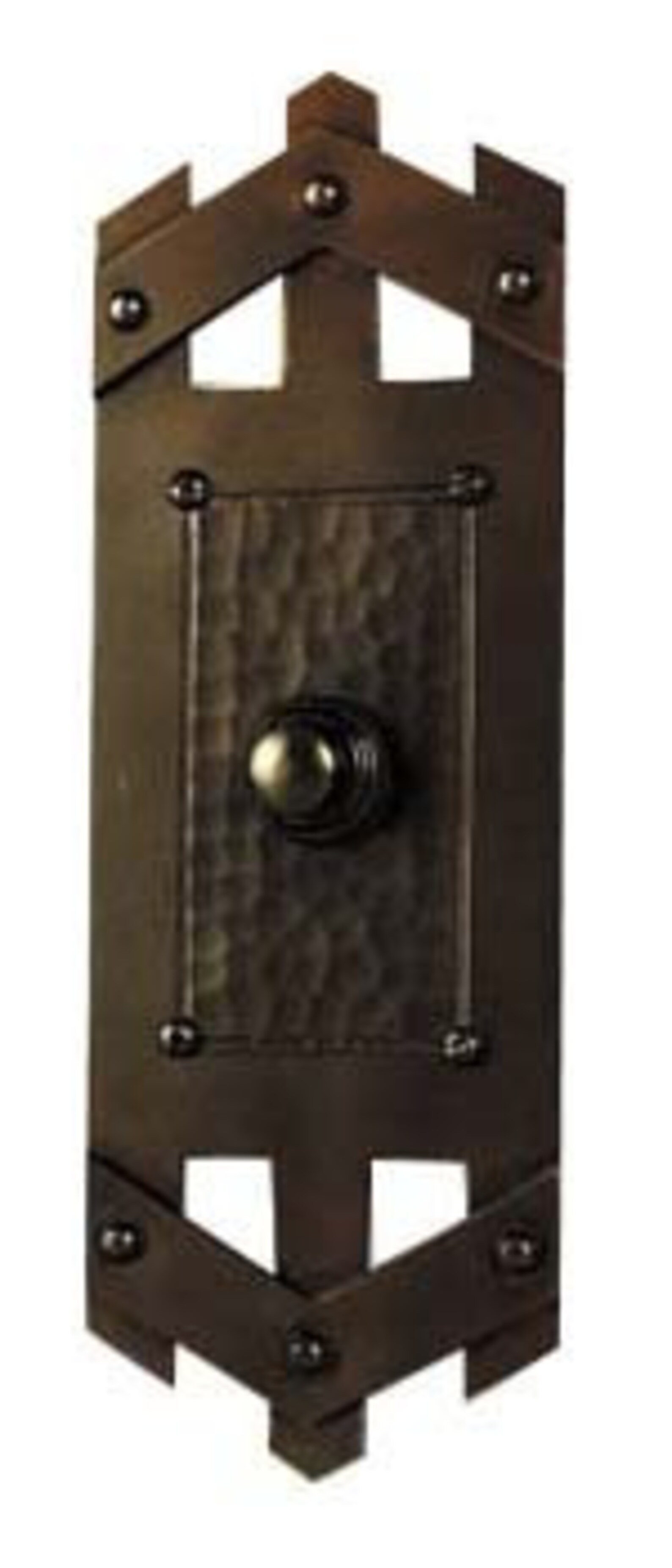 Door Bell Button Arts and Crafts Craftsman Door Bell Mission Style Bungalow Bell Button Etsy