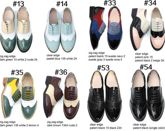 Custom Oxford Shoes, Woman Oxford，Oxford Shoes, Shoes, Woman Shoes