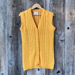 Mustard yellow womens vest deals