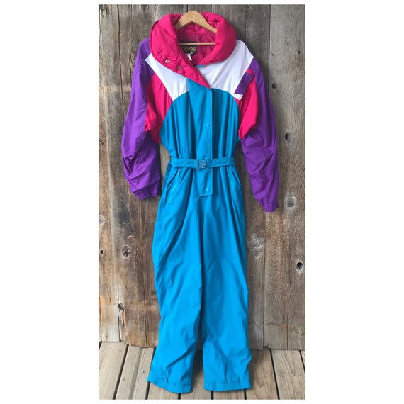 VTG 80s-90s Helly Hansen Cevas Color Block Ski Sui