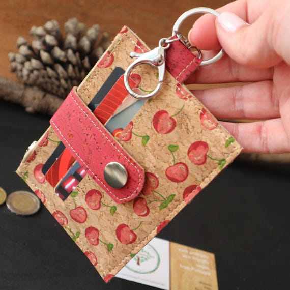 Womens keychain wallet discount