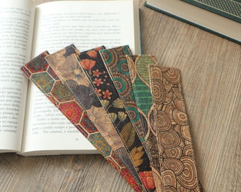 Beautiful Cork bookmark, Best cloth bookmark, Fancy bookmark, Cool bookmark, Agenda bookmark, Bookmark Women Funny, Bookmark Men Funny