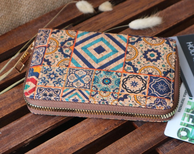 Cute small wallet for women Travel wallet Card holder Zipper wallet