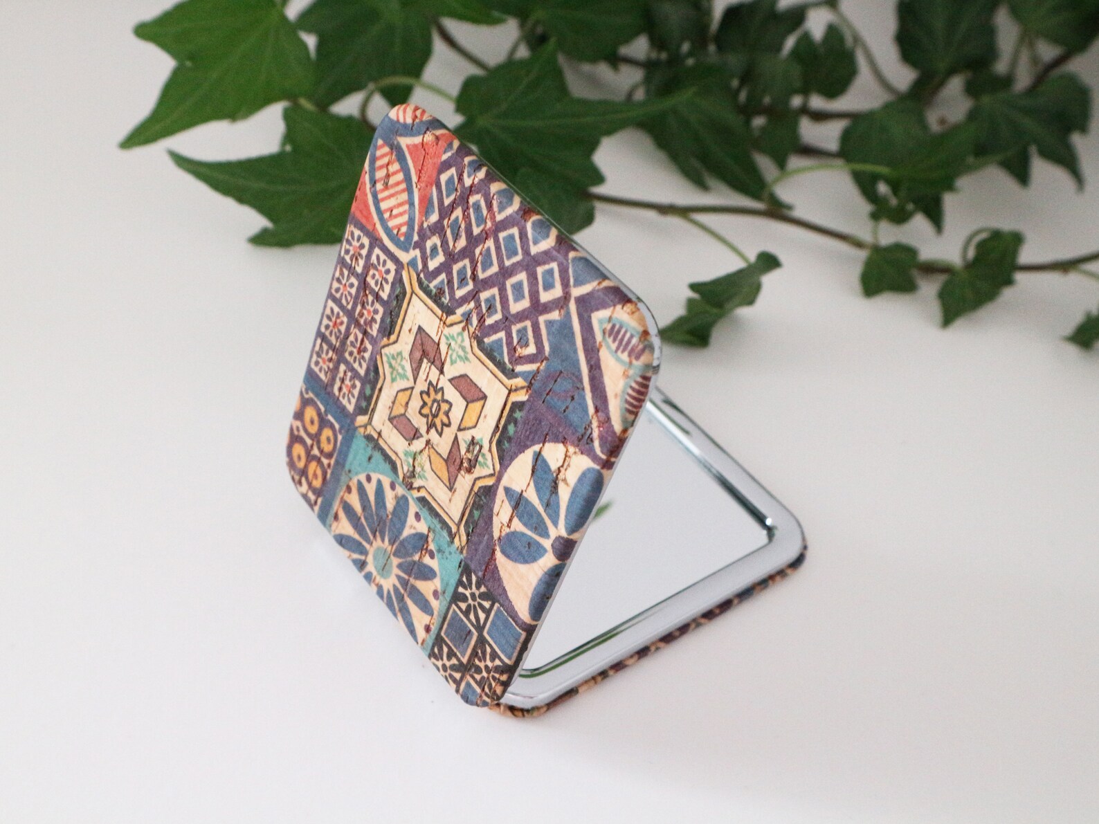 Square Pocket Mirror Small Mirror Purse Mirror Etsy