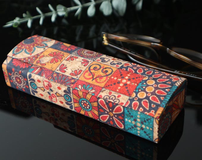 Hard Glasses case Cork case Eco Eyeglass case