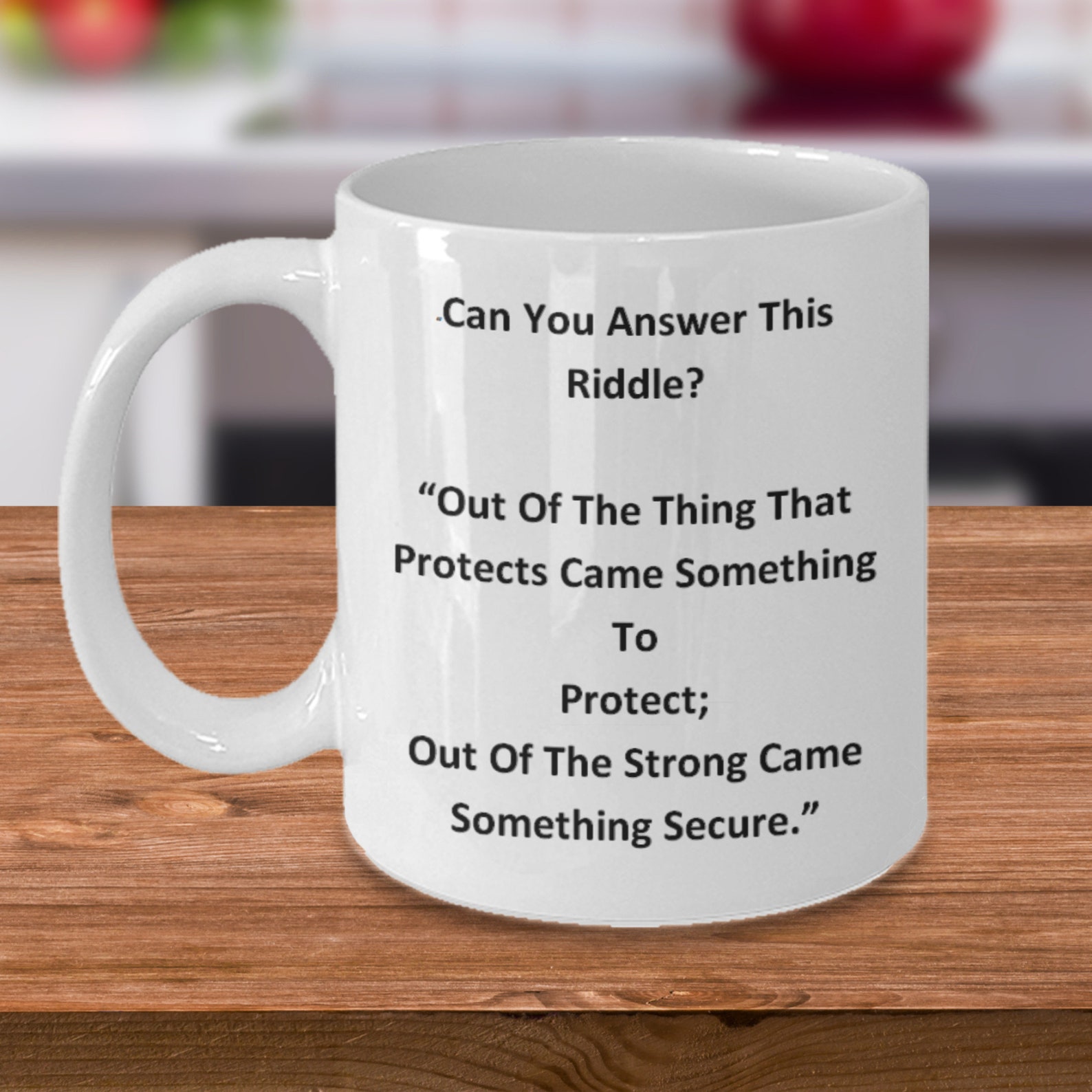 Riddles and Jokes Coffee Cup Riddle Gift for Her or Him Etsy