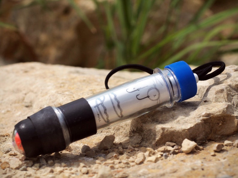 Pocket Reel Camping Survival Emergency Bug Out Fishing Kit Etsy