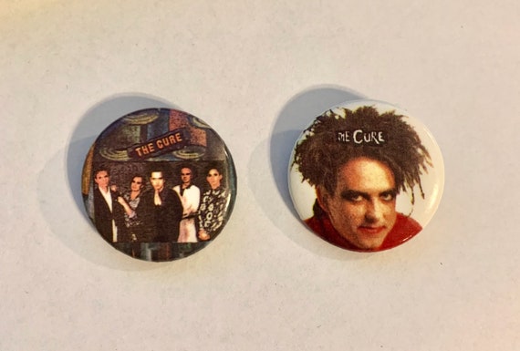 The CURE Pin/Button * Circa 1980s * Vintage * Ori… - image 1