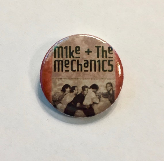 Mike & the Mechanics Pin/Button * Pin Circa 1980s… - image 6