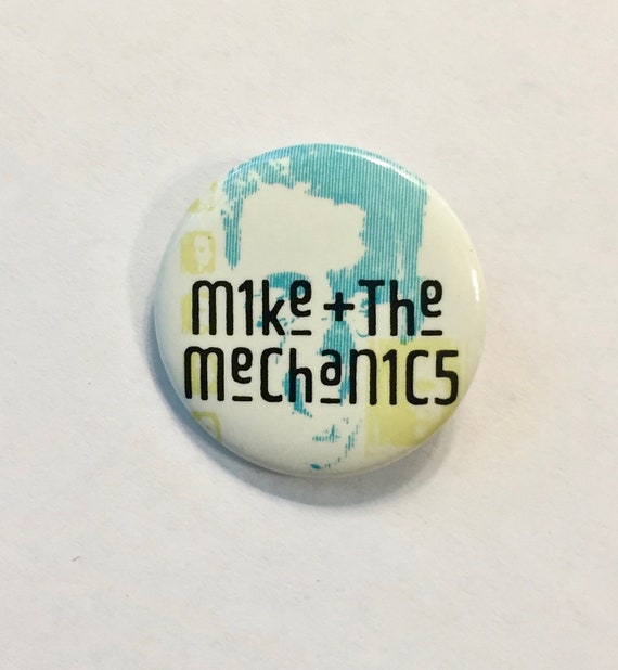 Mike & the Mechanics Pin/Button * Pin Circa 1980s… - image 4