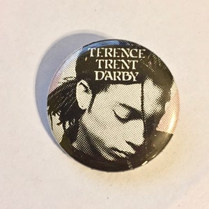 Terrence Trent D&#39;ARBY Pin/Button * Circa 1980s * Vintage * Original * Collectible