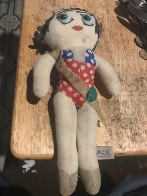 betty boop cloth doll