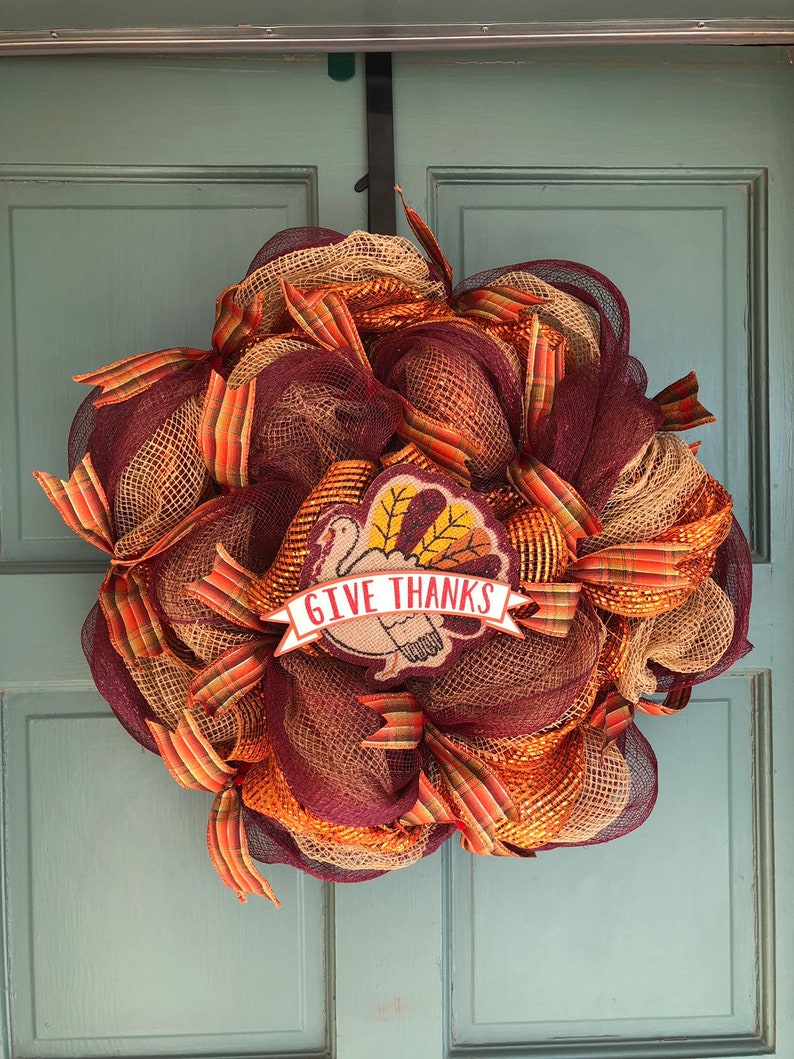 Thanksgiving Fall Wreath