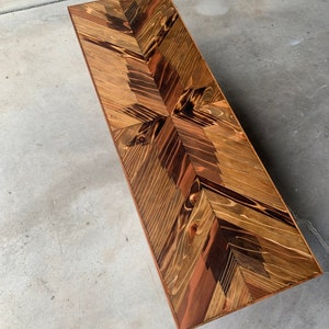 Reclaimed Style Redwood Desk STRATUS image 5