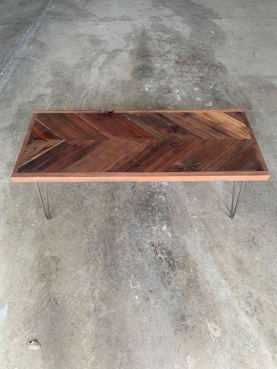 Reclaimed Redwood Coffee Table Sustainable Dining Table Desk End
