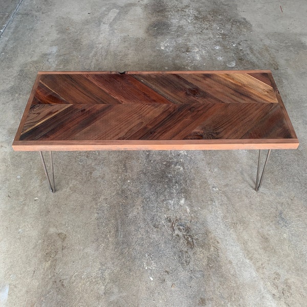 Reclaimed Redwood Coffee Table - Sustainable Dining Table, Desk, End Table