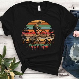 Bicycle Vintage Shirt, Bicycle Lover Gift, Biking T-Shirts, Mountain Bike Shirt, Cycling T Shirt, Funny Velo Tandem Biker Sport Unisex Shirt