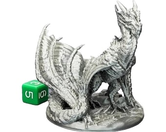 Large Wyvern, Dungeons and Dragons DnD Miniatures D&D Mini 32mm Lot