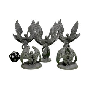 Ángeles Iraquíes y Caídos (Set de 5), PLA Dungeons and Dragons DnD Miniatures imagen 2