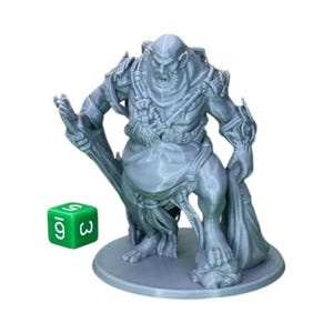 Gigante de las colinas macho, miniatura de Dungeons and Dragons, DnD, lote de 32 mm imagen 1