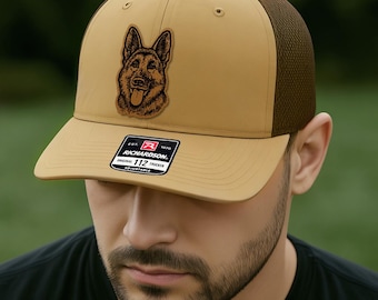 Custom Dog Photo Trucker Hat, Personalized Photo Pet Patch Hat, Dog Owner Gift, Personalized Dog Lover Gifts , Dog Memorial Gifts