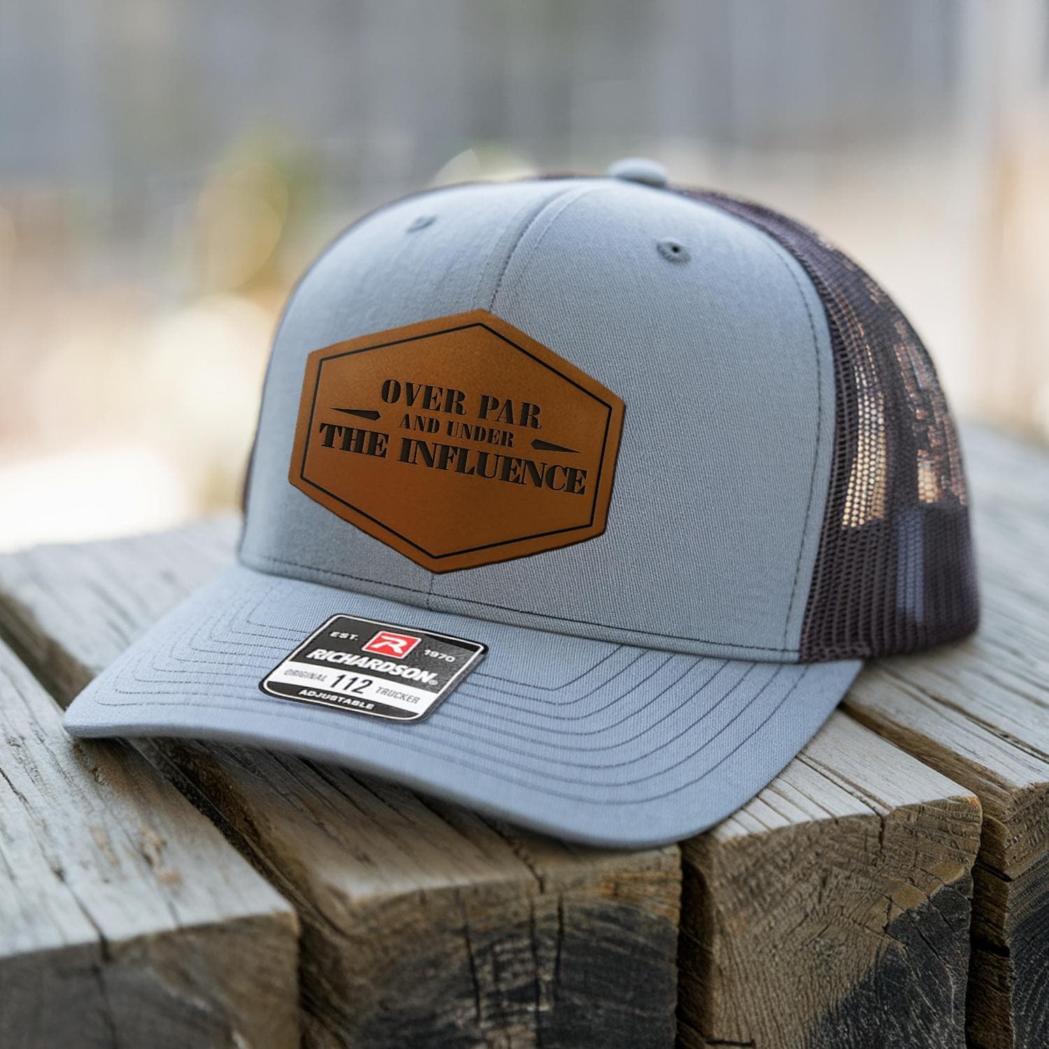 Over Par and Under The Influence Richardson Hat, Father’s Day Gifts For Dad, Men's Golf Hat Funny Golf Hat, Birthday Gifts For Husband