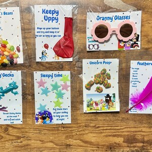 Bluey Birthday Party decor and party favors