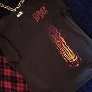 Slayer Tshirt 1999 Vintage Slayer - Vintage Diabolus offizielles Tour-Shirt Satanic Thrash Metal Extreme Musik Speed Metal Ockult Black Metal