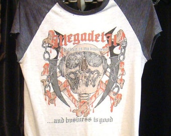 Vintage 1997 MEGADETH Cryptic Writings World Tour Concert Promo