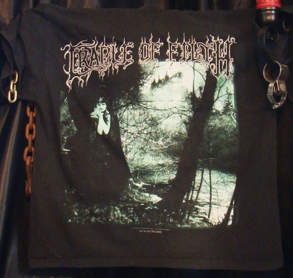 Cradle of Filth Tshirt 1996 Vintage Cradle of Filth – Vintage Dusk