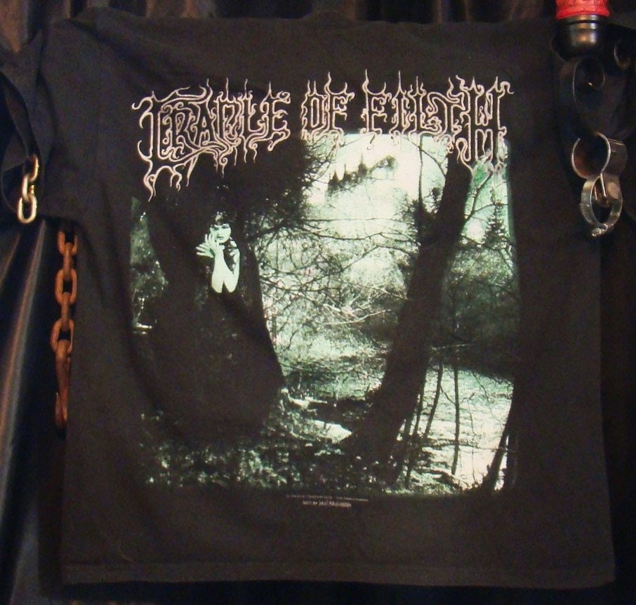 激レア cradle of filth ヴィンテージ Vintage 1997 Cradle Of Filth T-Shirt – Mills Vintage USA