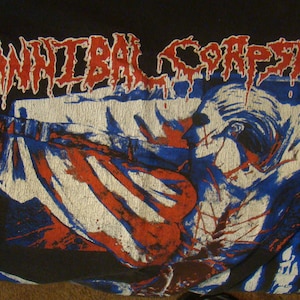Cannibal Corpse Tshirt 1993 Vintage Cannibal Corpse – Tomb of the Mutilated Tshirt Death Metal Gore Brutal Grindcore Extreme Music