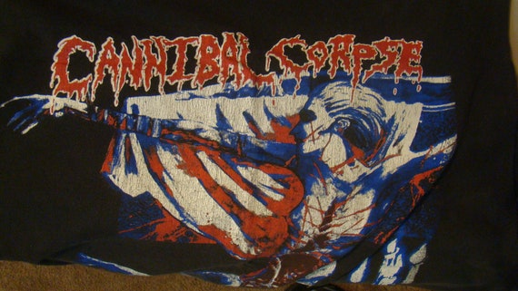 Cannibal Corpse Tshirt 1993 Vintage Cannibal Corpse – Tomb of the
