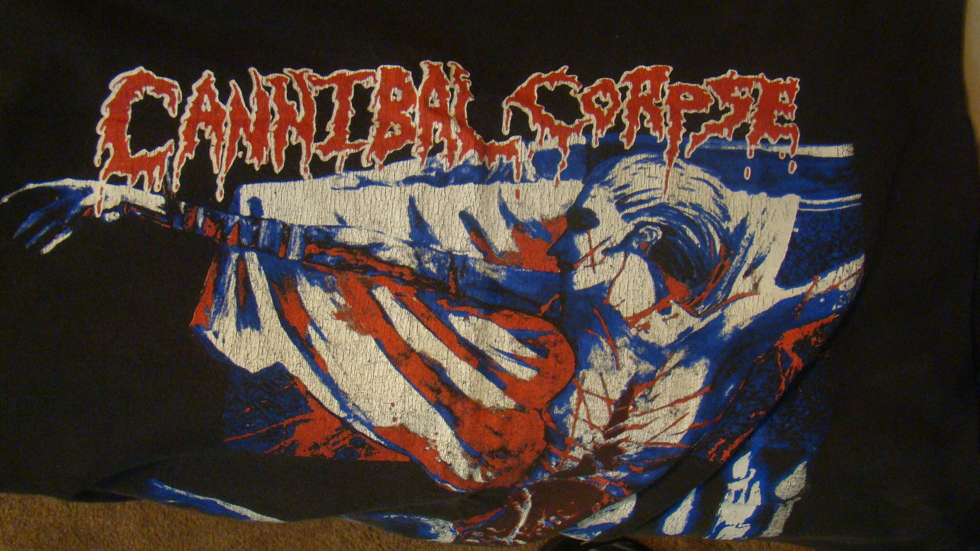 Cannibal Corpse Tshirt 1993 Vintage Cannibal Corpse – Tomb of the