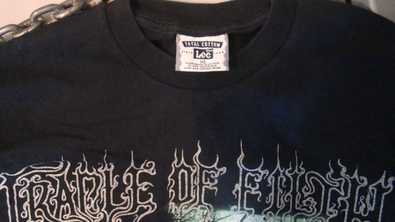 Cradle of Filth Tshirt 1996 Vintage Cradle of Filth –… - Gem