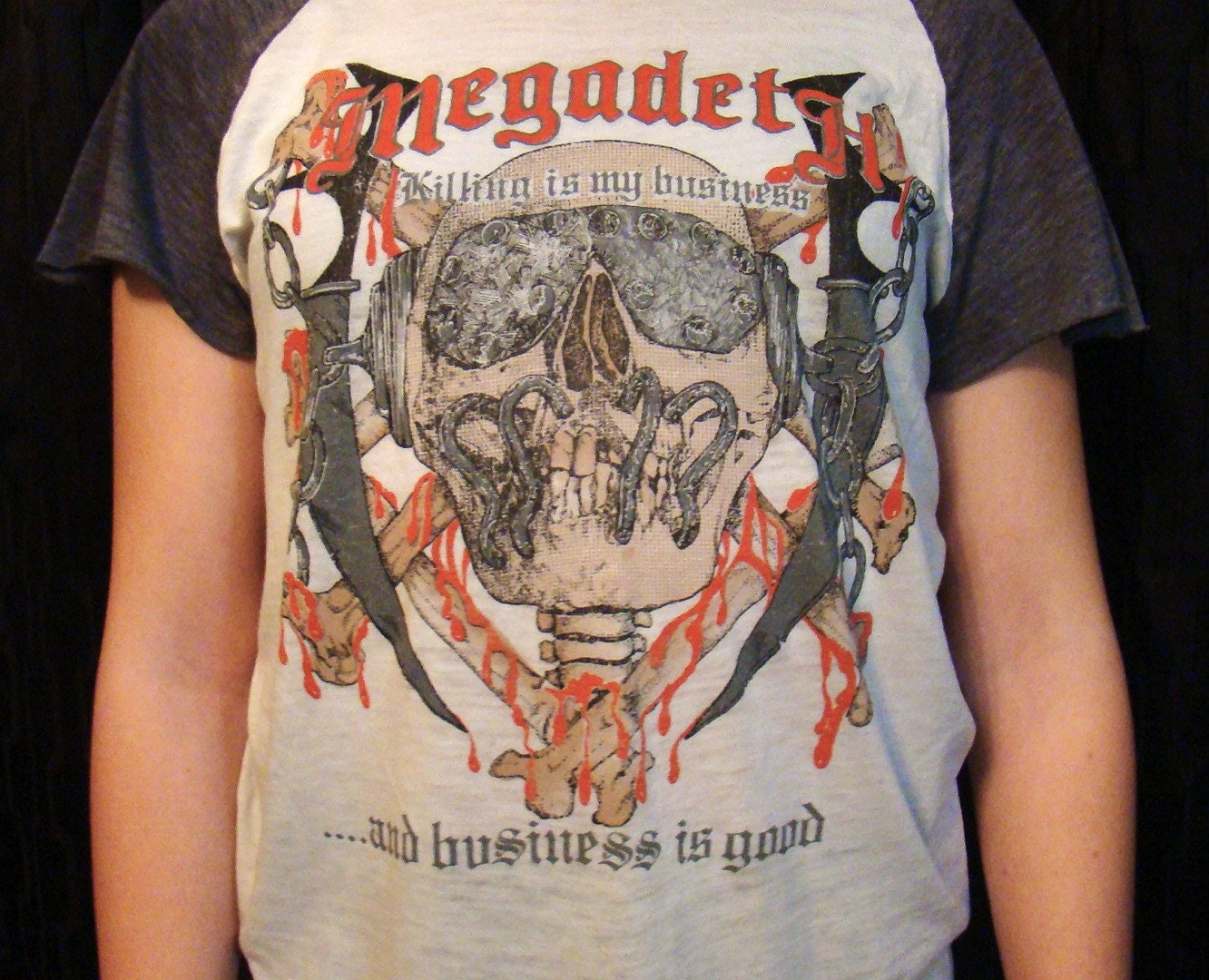 Megadeth Tshirt 1984 Vintage Megadeth Tour Shirt – Vintage Killing