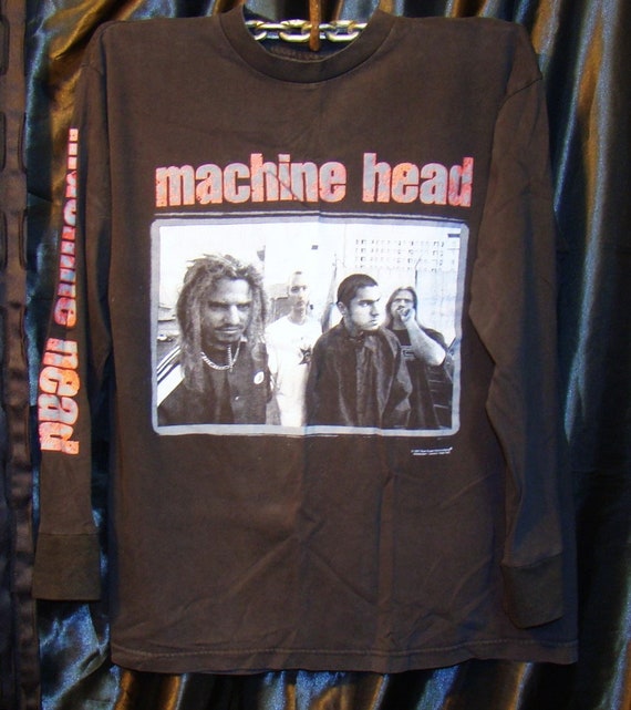 Machine Head Long Sleeve Shirt 1997 Vintage Machi… - image 2