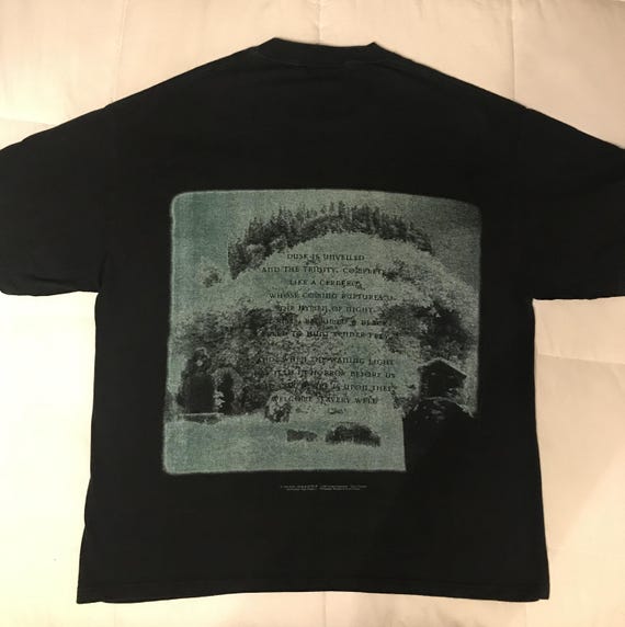 Cradle of Filth Tshirt 1996 Vintage Cradle of Filth – Vintage Dusk