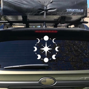 Moon phase decal, Side Body, Side Graphics, Car side graphics, Full side graphics, Car Decal, Decal,