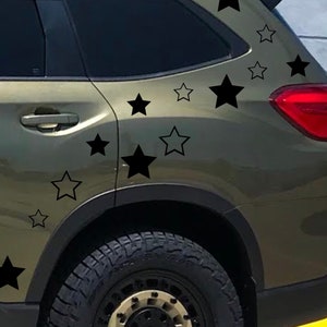  2pcs Universal Car Camo Vinyl Stickers Decal Kit Car Stickers  Universal Size, Large Vehicle Graphics, Car Livery(Type2)