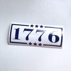 1776 decal *Red Pill * * Freedom * Anti Biden * Conservative * Jobs  * American * America * Patriot * USA *