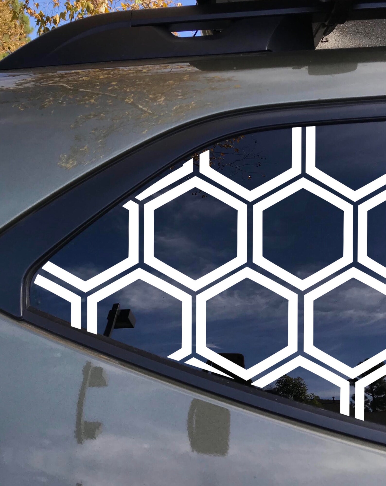Hm Simplex Window Sticker Honeycomb Vinyl Decal Sticker You Trim for Your Windows, RV, Camper ...