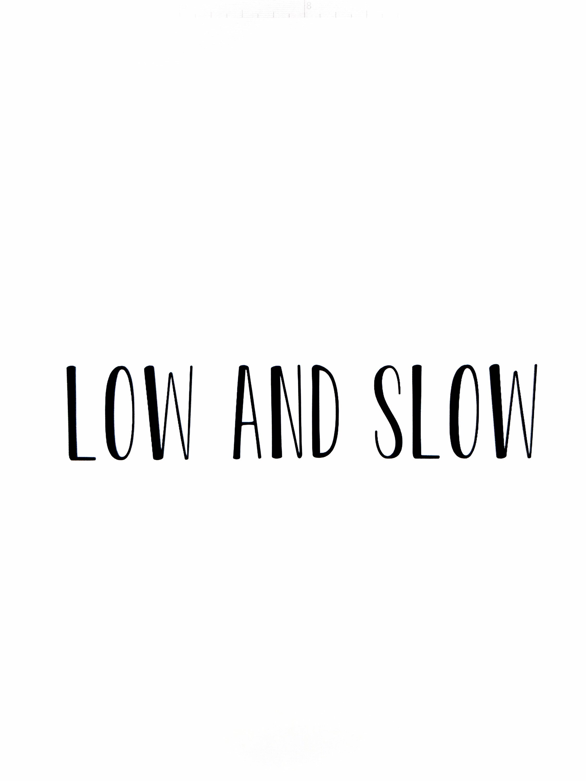 Low and slow decal Etsy