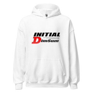Initial D Dimsum hoodie unisex- Original design hoodie for car enthusiast and foodies/ Car hoodie/ food hoodie/ fun hoodie for gift