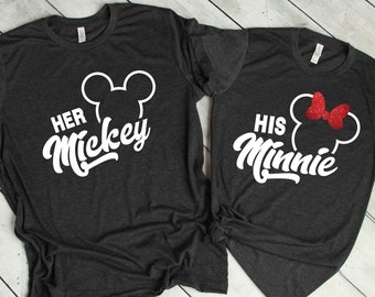 Disney Couple Shirts Etsy